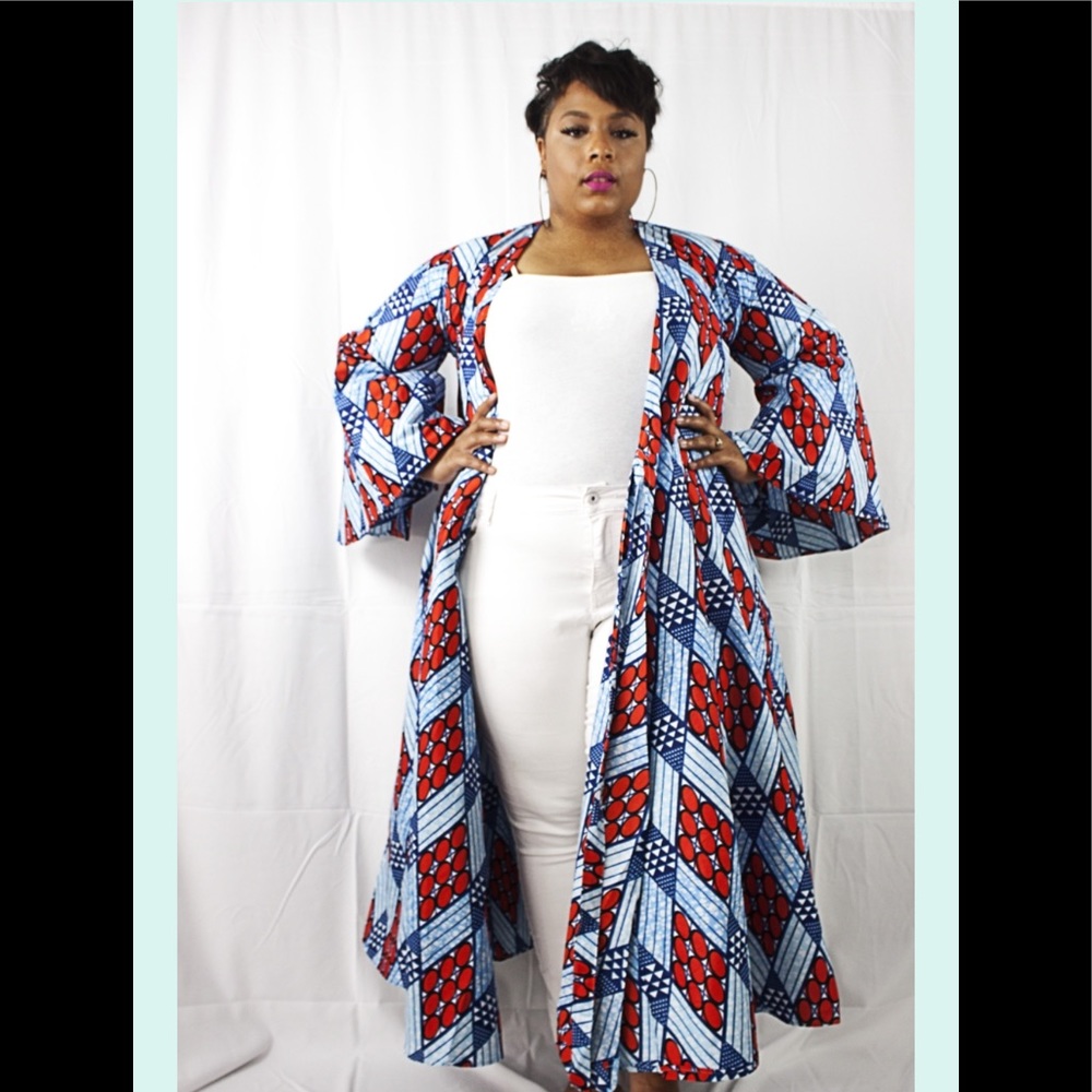 Authentic African Print Dress